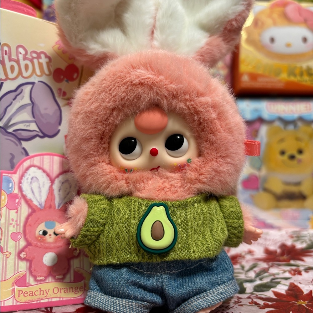 Cute BB3 Mini Tiny Rabbit Series “Peachy Orange” 🍊 - Picture 10 of 15